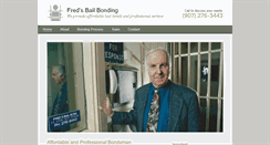 Desktop Screenshot of fredsbailbonding.com